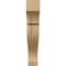 Ekena Millwork 2 1/2"W x 8"D x 14"H Large Rockport Wood Corbel, Cherry CORW03X08X14RKCH - alternate 4